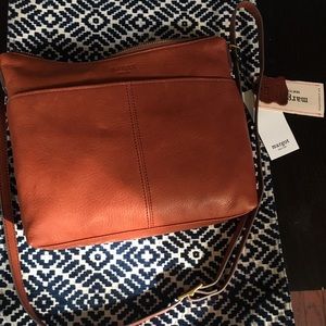 Margot New York Leather Crossbody Purse NWT!